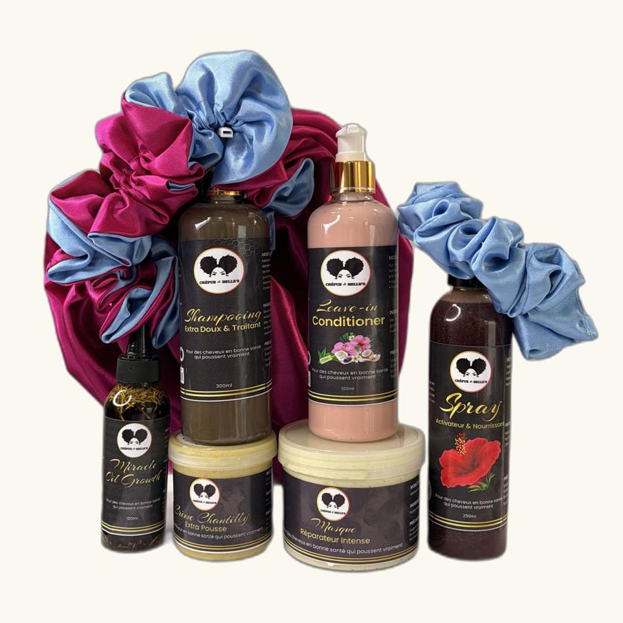 Gamme Divine — kit cheveux crépus